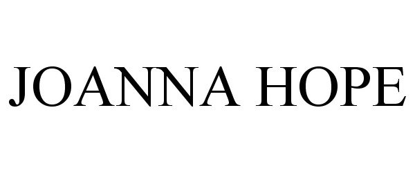 Trademark Logo JOANNA HOPE