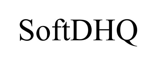 Trademark Logo SOFTDHQ