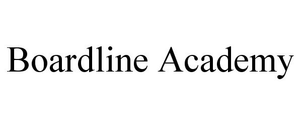 Trademark Logo BOARDLINE ACADEMY