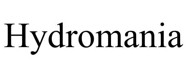 Trademark Logo HYDROMANIA