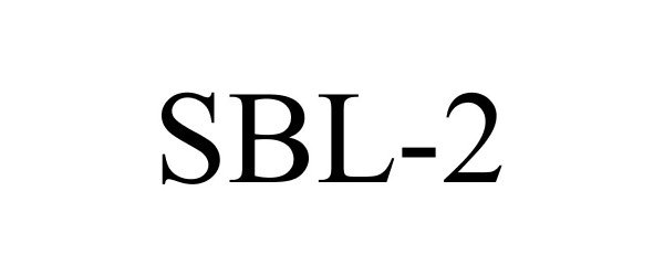 Trademark Logo SBL-2