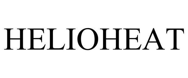 Trademark Logo HELIOHEAT