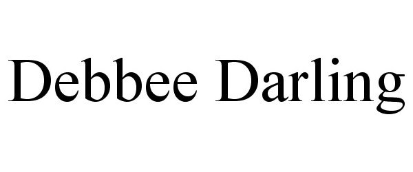 Trademark Logo DEBBEE DARLING