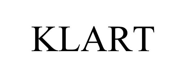 Trademark Logo KLART
