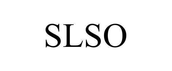 Trademark Logo SLSO