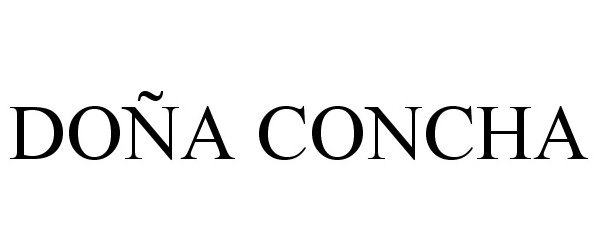 Trademark Logo DOÑA CONCHA