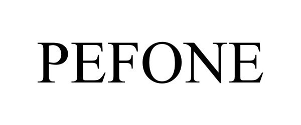 Trademark Logo PEFONE