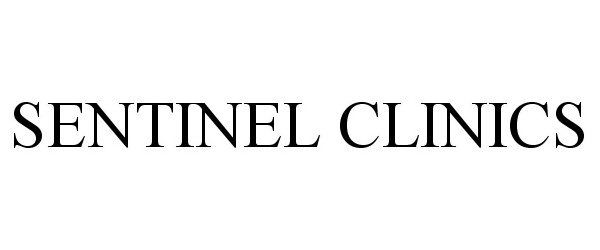 Trademark Logo SENTINEL CLINICS