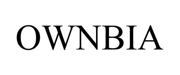 Trademark Logo OWNBIA