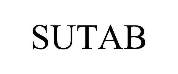 Trademark Logo SUTAB