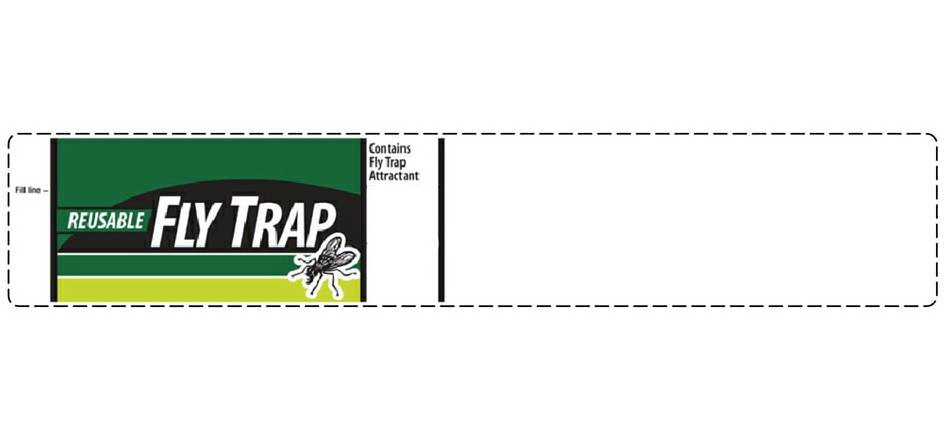  FILL LINE REUSABLE FLY TRAP CONTAINS FLY TRAP ATTRACTANT