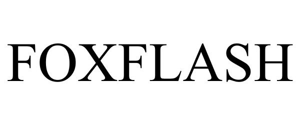 Trademark Logo FOXFLASH