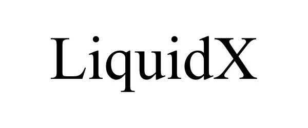 Trademark Logo LIQUIDX