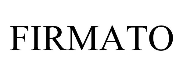 Trademark Logo FIRMATO