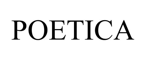 Trademark Logo POETICA