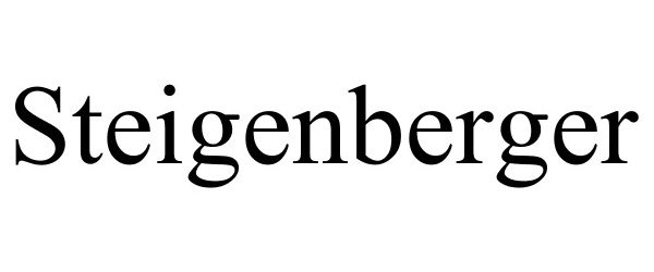 Trademark Logo STEIGENBERGER