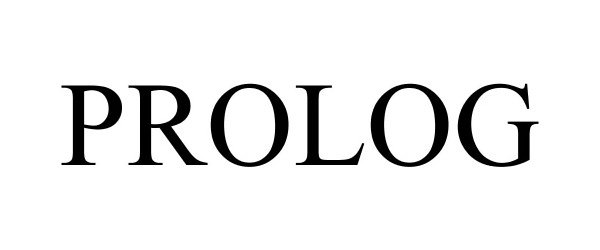 Trademark Logo PROLOG