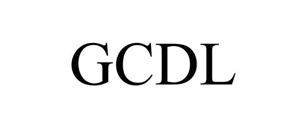 Trademark Logo GCDL
