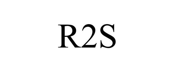 Trademark Logo R2S