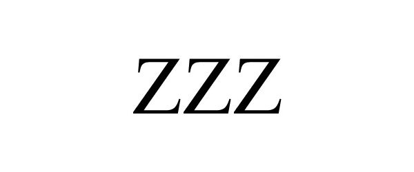Trademark Logo ZZZ
