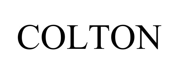 Trademark Logo COLTON