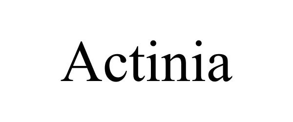 Trademark Logo ACTINIA