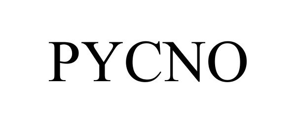 Trademark Logo PYCNO