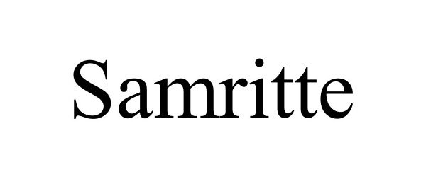 Trademark Logo SAMRITTE