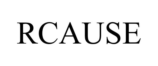 Trademark Logo RCAUSE
