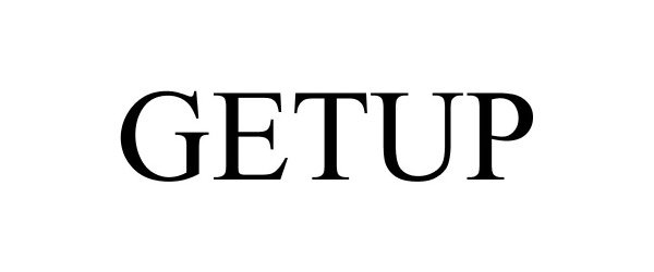 Trademark Logo GETUP