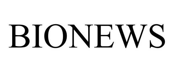 Trademark Logo BIONEWS