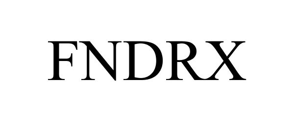 Trademark Logo FNDRX