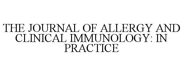 Trademark Logo THE JOURNAL OF ALLERGY AND CLINICAL IMMUNOLOGY: IN PRACTICE