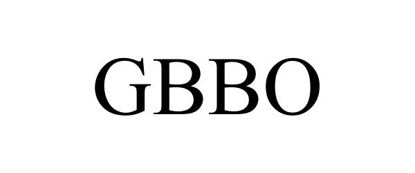 Trademark Logo GBBO