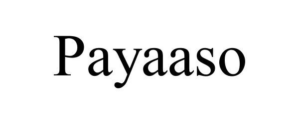 Trademark Logo PAYAASO