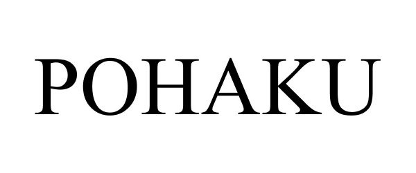 Trademark Logo POHAKU