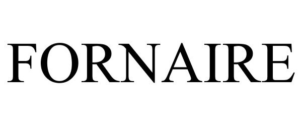 Trademark Logo FORNAIRE