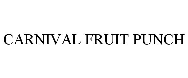  CARNIVAL FRUIT PUNCH
