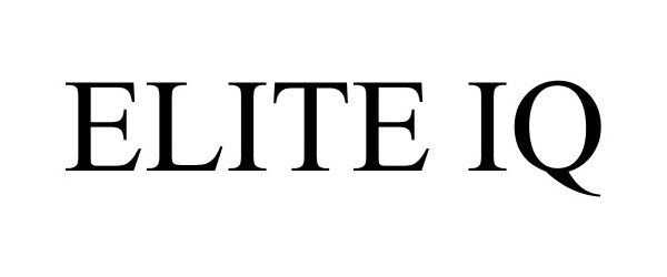 Trademark Logo ELITE IQ