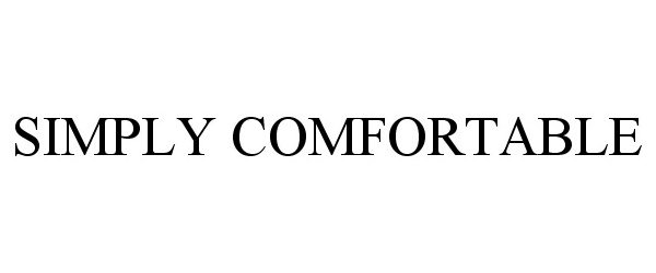 Trademark Logo SIMPLY COMFORTABLE