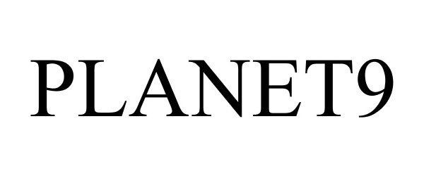 Trademark Logo PLANET9