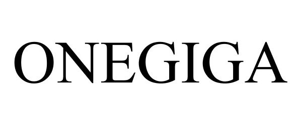 Trademark Logo ONEGIGA