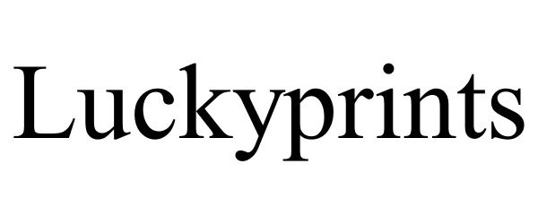 Trademark Logo LUCKYPRINTS