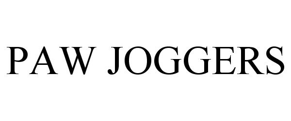 Trademark Logo PAW JOGGERS