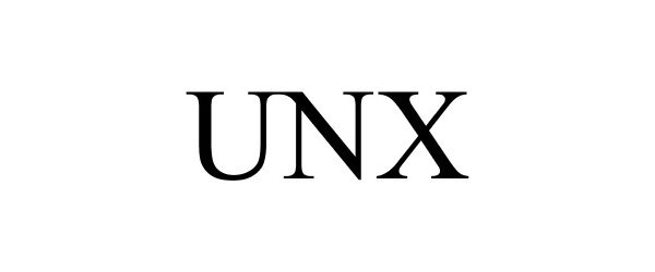 Trademark Logo UNX