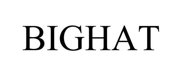 Trademark Logo BIGHAT