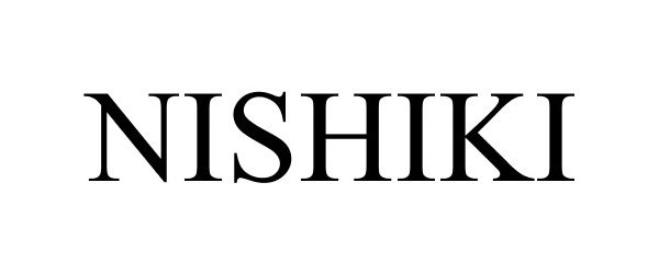 Trademark Logo NISHIKI