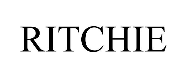Trademark Logo RITCHIE