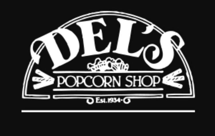 Trademark Logo DEL'S POPCORN SHOP EST. 1934