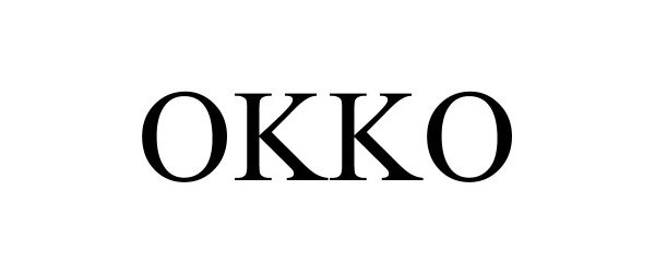 Trademark Logo OKKO
